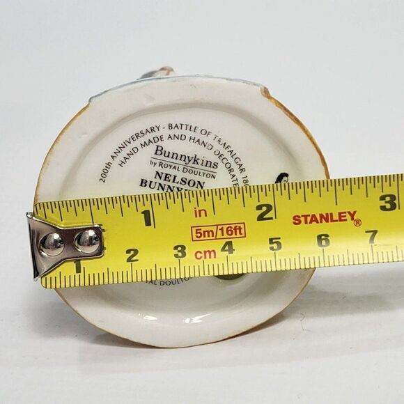 Nelson Bunnykins 4.5" Figurine Ltd Edition 6 of 750 Royal Doulton 2005 England - Picture 8 of 11